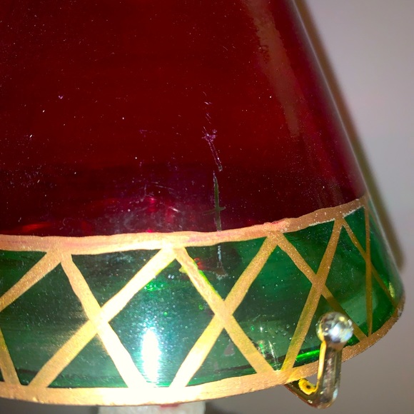 Fitz & Floyd Holiday Solstice Santa Votive Candle Holder Bunnies Christmas RARE - Picture 7 of 9